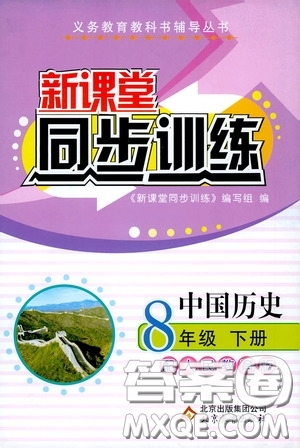 北京教育出版社2020新課堂同步訓(xùn)練八年級(jí)數(shù)學(xué)下冊(cè)人民教育版答案