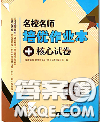 2020新版名校名師培優(yōu)作業(yè)本加核心試卷四年級(jí)數(shù)學(xué)下冊(cè)人教版答案