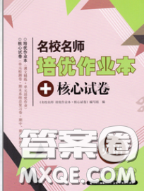 2020新版名校名師培優(yōu)作業(yè)本加核心試卷三年級(jí)英語下冊(cè)人教版答案