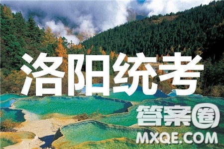 洛陽市2019-2020學(xué)年高中三年級第二次統(tǒng)一考試?yán)砜茢?shù)學(xué)試題及答案