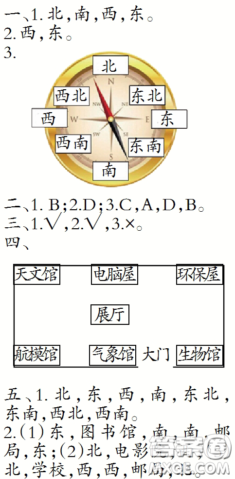 2020小學生數(shù)學報三年級下學期第1491期答案