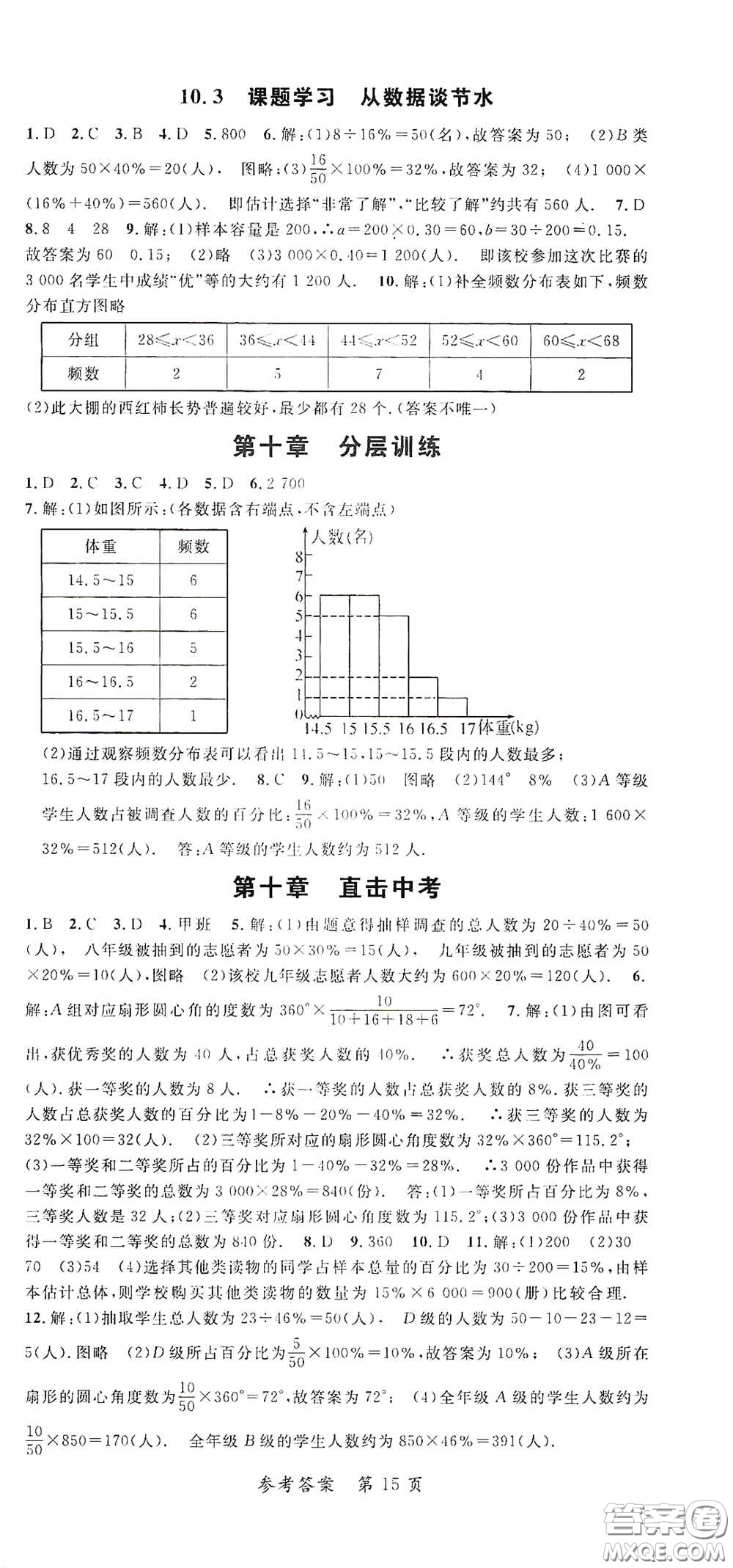 新疆青少年出版社2020高效課堂七年級數(shù)學下冊人教版答案