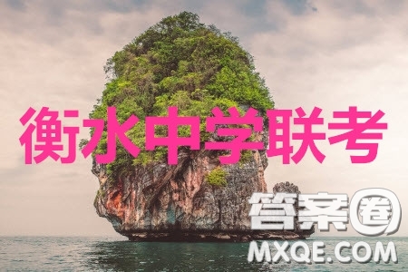 河北衡水中學(xué)2020屆全國高三第二次聯(lián)合考試語文答案