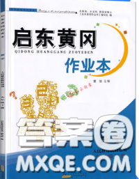 2020新版啟東黃岡作業(yè)本九年級(jí)數(shù)學(xué)下冊(cè)人教版答案