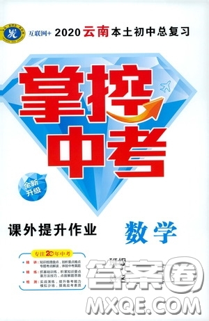 2020云南本土初中總復習掌控中考課外提升作業(yè)數(shù)學答案