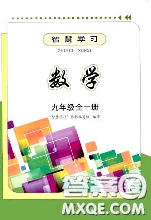 明天出版社2020智慧學(xué)習(xí)數(shù)學(xué)九年級(jí)全一冊(cè)答案