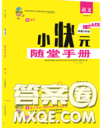 2020春品至教育小狀元隨堂手冊(cè)六年級(jí)語(yǔ)文下冊(cè)人教版參考答案