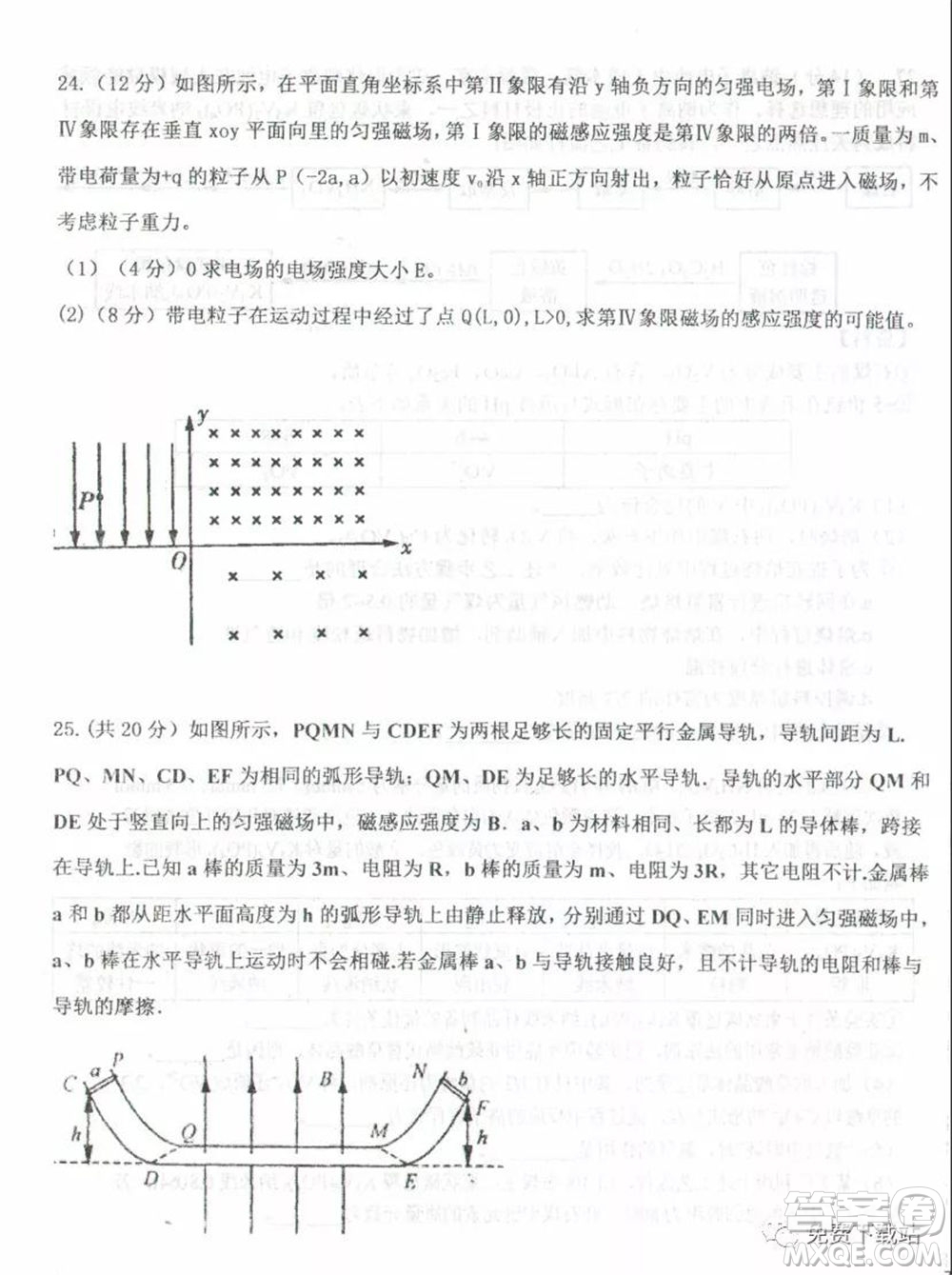 衡水中學(xué)2019-2020學(xué)年度高三年級下學(xué)期期中考試?yán)砜凭C合試題及答案