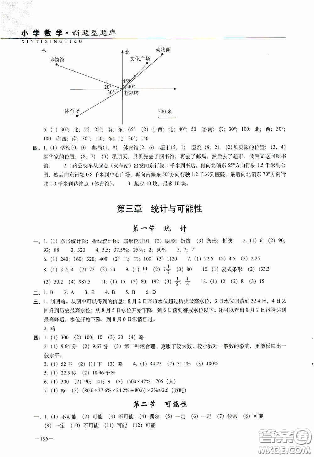 2020年68所教學教科所小學新題型題庫數(shù)學最新版答案