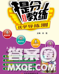 2020春提分教練優(yōu)學(xué)導(dǎo)練測八年級地理下冊人教版答案