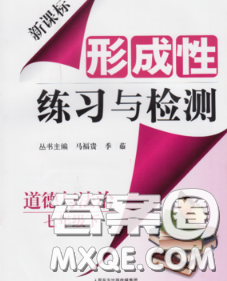 2020新版新課標(biāo)形成性練習(xí)與檢測七年級道德與法治下冊人教版答案