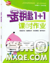 2020春金鑰匙1+1課時(shí)作業(yè)六年級(jí)數(shù)學(xué)下冊(cè)江蘇版答案