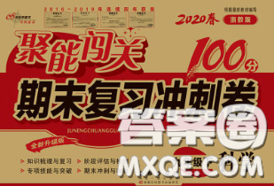 2020春聚能闖關(guān)100分期末復(fù)習(xí)沖刺卷九年級科學(xué)下冊浙教版答案