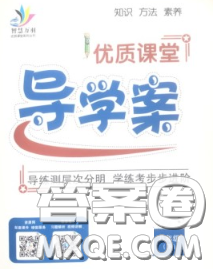 2020春優(yōu)質(zhì)課堂導(dǎo)學(xué)案九年級數(shù)學(xué)下冊人教版答案