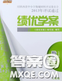 陜西師范大學(xué)出版社2020春績優(yōu)學(xué)案七年級數(shù)學(xué)下冊人教版答案