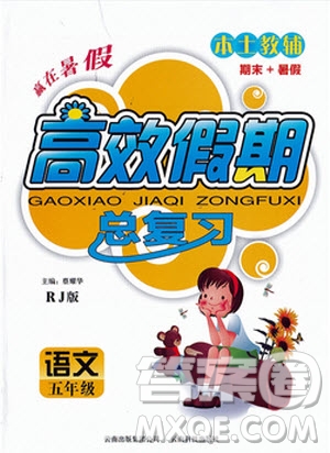 2020年本土教輔贏在暑假高效假期總復(fù)習(xí)五年級(jí)語(yǔ)文人教版參考答案