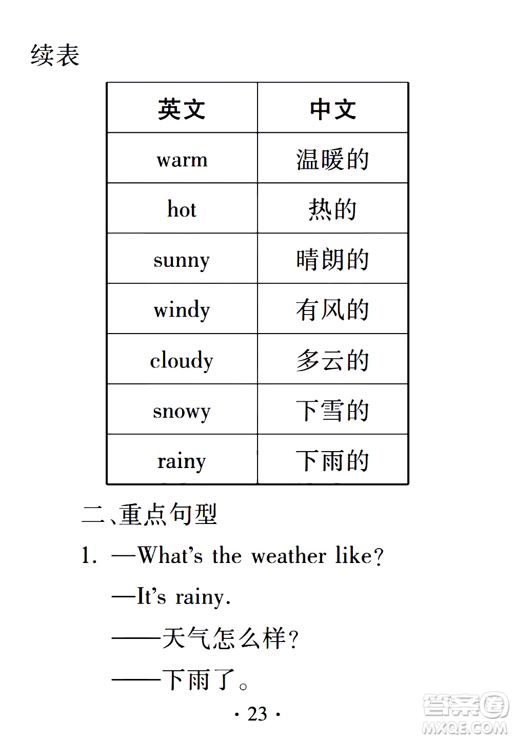 2020年假日知新暑假學(xué)習(xí)與生活三年級(jí)英語學(xué)習(xí)版參考答案