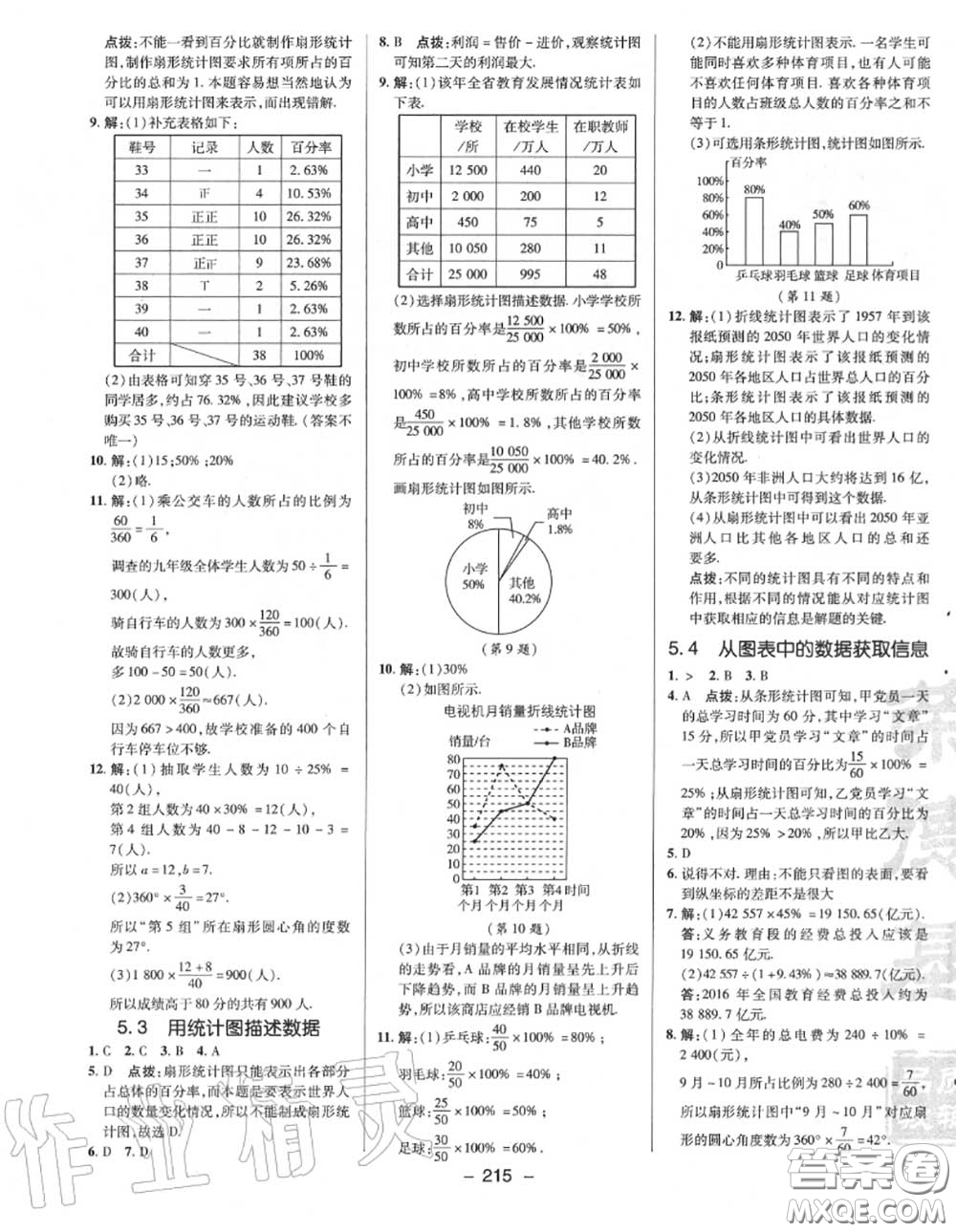 榮德基2020秋新版綜合應(yīng)用創(chuàng)新題典中點(diǎn)七年級(jí)數(shù)學(xué)上冊(cè)滬科版答案