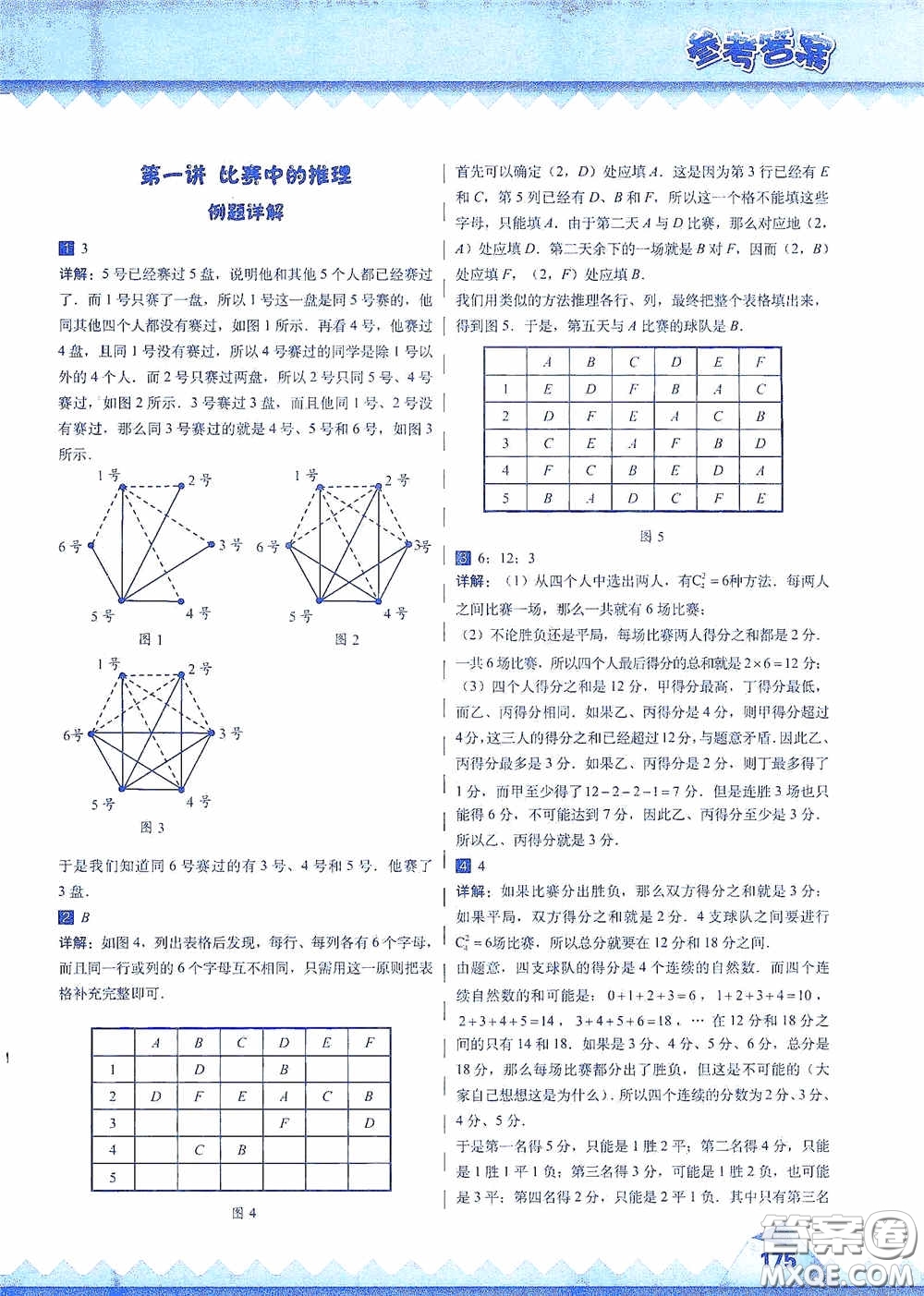 華東師范大學(xué)出版社2020高思教育高思學(xué)校競賽數(shù)學(xué)課本六年級上冊答案