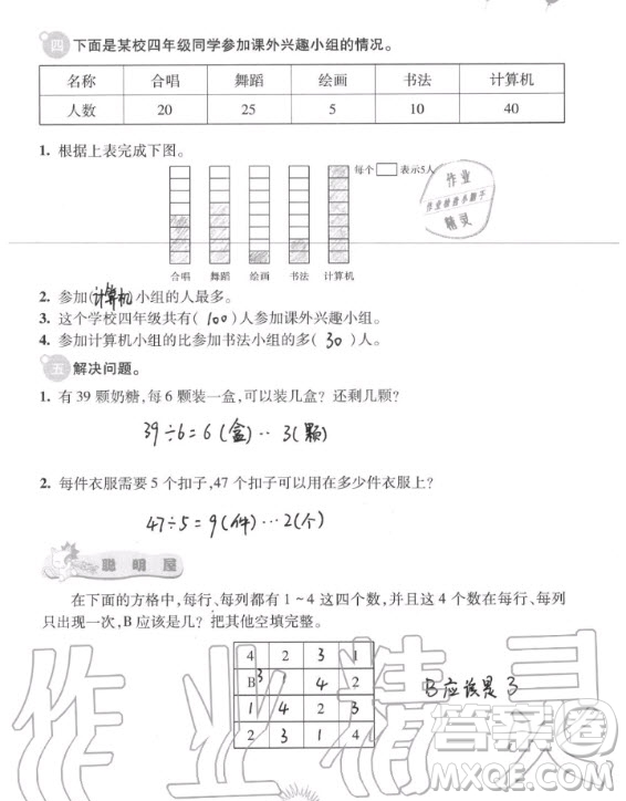 中國地圖出版社2020年暑假園地二年級(jí)合訂本答案