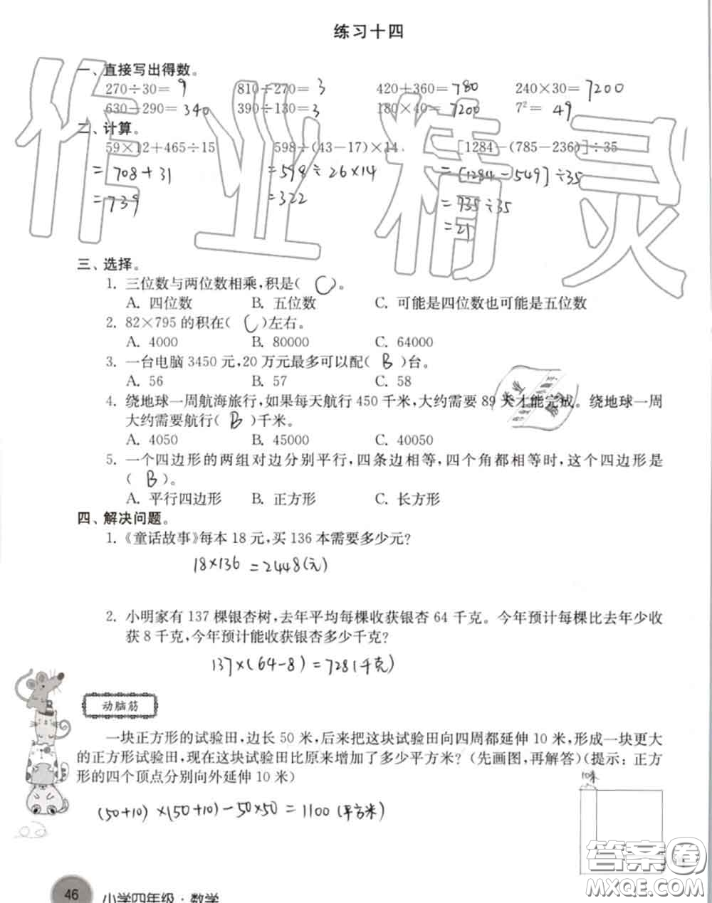 譯林出版社2020年暑假學(xué)習(xí)生活四年級(jí)合訂本通用版答案