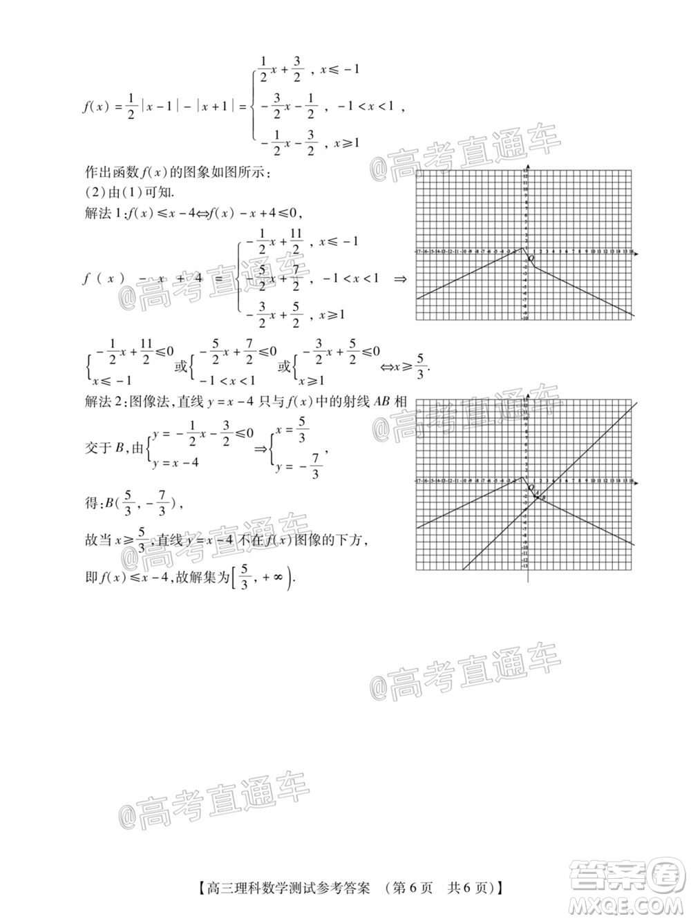 非凡吉創(chuàng)2020-2021學(xué)年高三年級模擬調(diào)研考試?yán)砜茢?shù)學(xué)答案