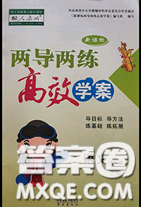 2020年新課標(biāo)兩導(dǎo)兩練高效學(xué)啊六年級(jí)語(yǔ)文上冊(cè)人教版答案