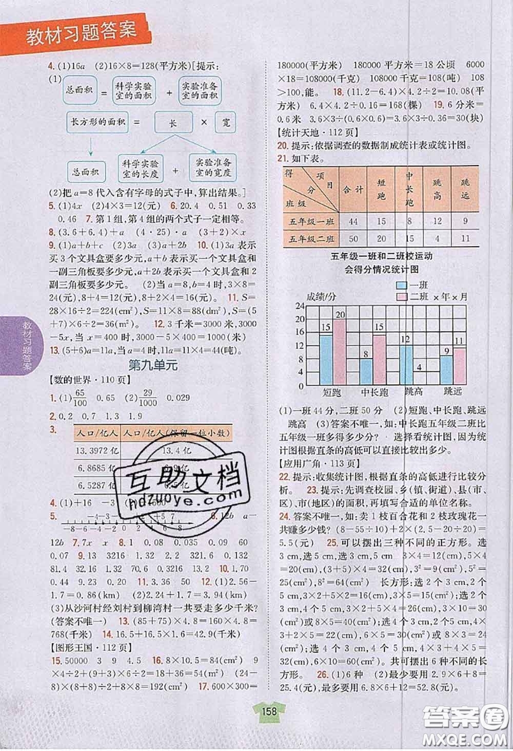 江蘇鳳凰教育出版社2020年課本教材五年級數(shù)學上冊江蘇版答案