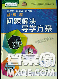 2020年新課程問題解決導(dǎo)學(xué)方案九年級物理上冊人教版答案