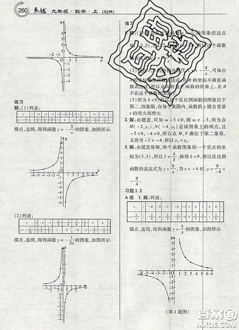 湖南教育出版社2020年課本教材九年級數(shù)學(xué)上冊湘教版答案