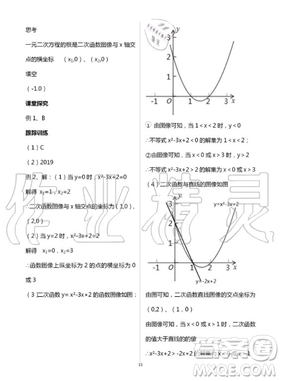 重慶出版社2020年學(xué)習(xí)指要九年級上冊數(shù)學(xué)人教版答案