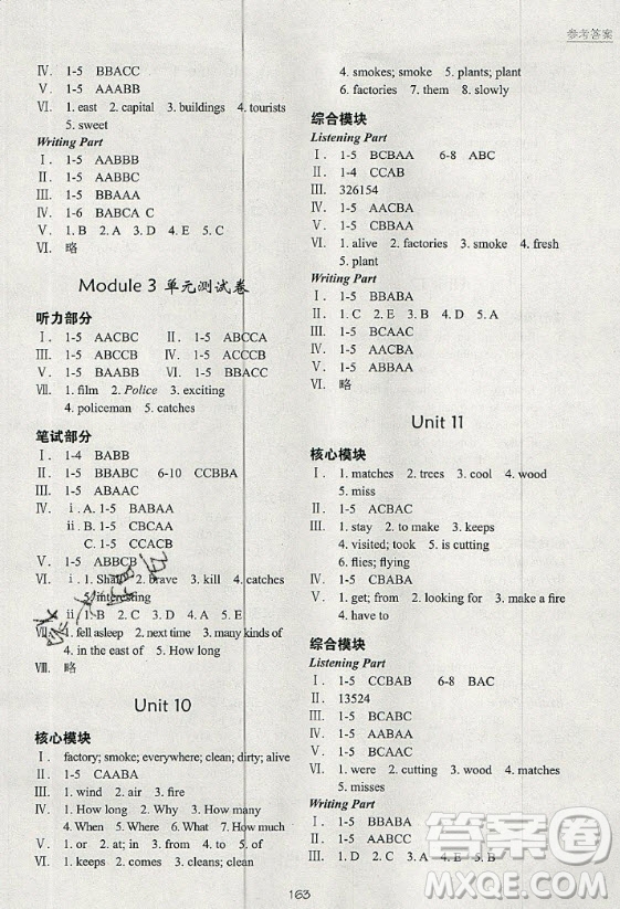 2020秋深圳市小學(xué)英語課堂跟蹤六年級上冊滬教牛津版答案