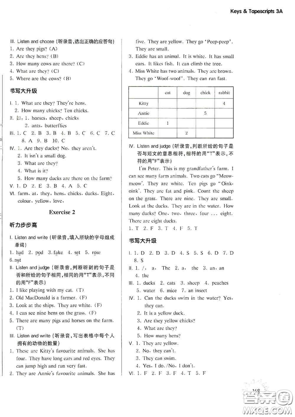 華東師范大學(xué)出版社2020第一作業(yè)三年級(jí)英語(yǔ)N版第一學(xué)期答案