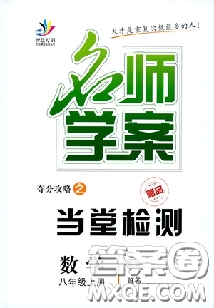 長江少年兒童出版社2020名師學(xué)案奪分攻略之當(dāng)堂檢測八年級數(shù)學(xué)上冊答案