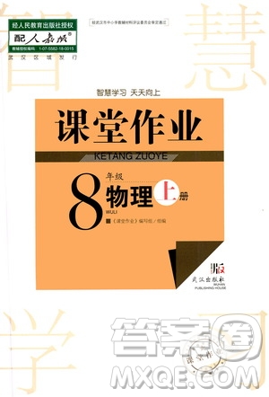 2020秋智慧學(xué)習(xí)天天向上課堂作業(yè)八年級(jí)上冊物理人教版答案