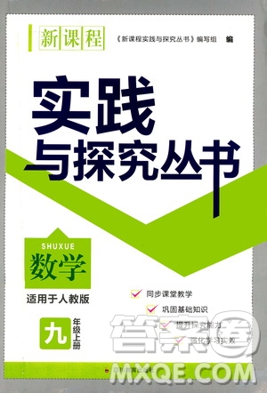 四川教育出版社2020年新課程實踐與探究叢書數(shù)學九年級上冊人教版答案