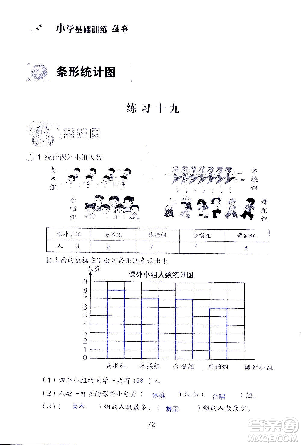 山東教育出版社2020年自主學(xué)習(xí)指導(dǎo)課程數(shù)學(xué)四年級(jí)上冊(cè)人教版答案