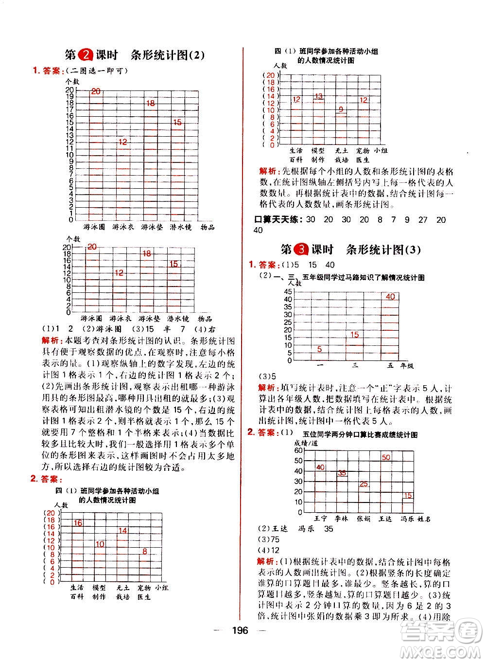 南方出版社2020秋核心素養(yǎng)天天練四年級(jí)上冊(cè)數(shù)學(xué)R人教版答案