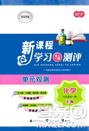 廣西教育出版社2020初中新課程學(xué)習(xí)與測(cè)評(píng)單元雙測(cè)化學(xué)九年級(jí)全一冊(cè)C版答案