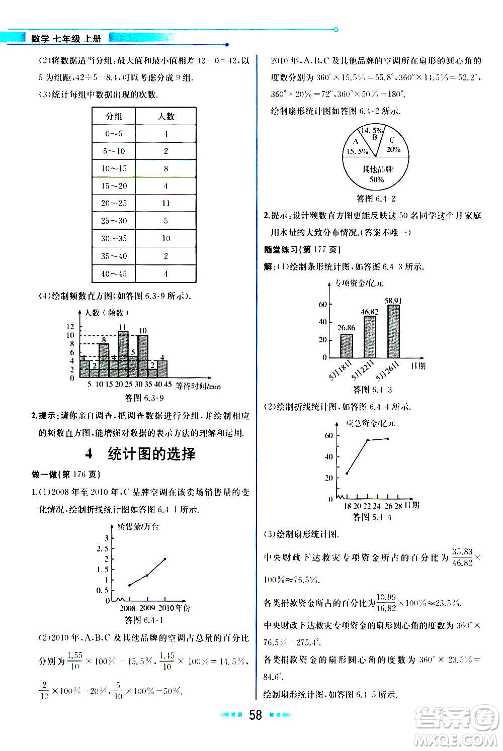 人民教育出版社2020教材解讀數(shù)學(xué)七年級上冊BS北師版答案