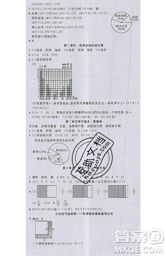 2020好題好卷天天練六年級(jí)上冊(cè)數(shù)學(xué)人教版答案