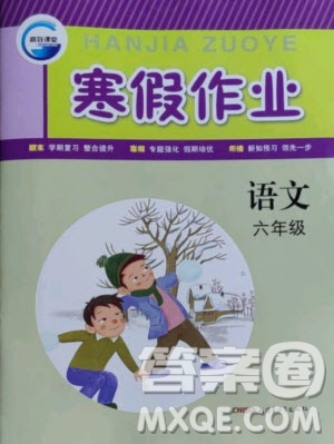 新疆青少年出版社2021寒假作業(yè)語(yǔ)文六年級(jí)人教版答案