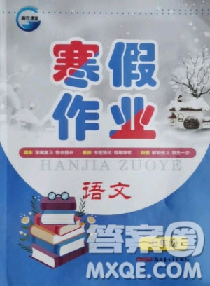 新疆青少年出版社2021寒假作業(yè)七年級語文人教版答案