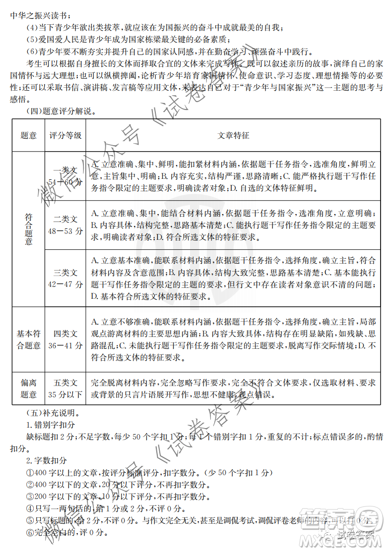 駐馬店市2020-2021學(xué)年度第一學(xué)期高三年級期末統(tǒng)一考試語文試題及答案