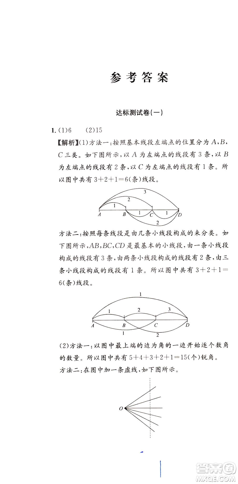 陜西人民教育出版社2021小學(xué)奧數(shù)舉一反三達標測試三年級答案