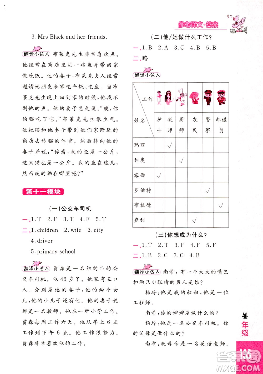 長(zhǎng)春出版社2021小學(xué)英語(yǔ)閱讀強(qiáng)化訓(xùn)練80篇四年級(jí)白金版答案