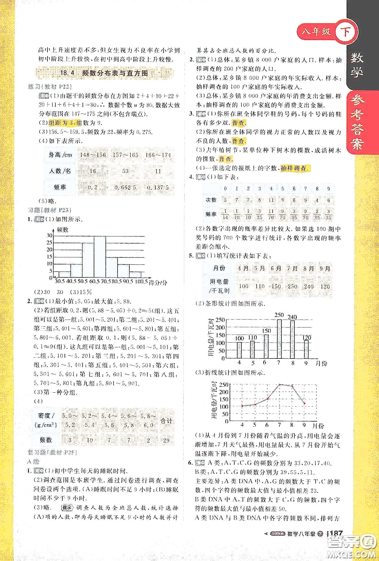 北京教育出版社2021年1+1輕巧奪冠課堂直播八年級數(shù)學下冊冀教版答案