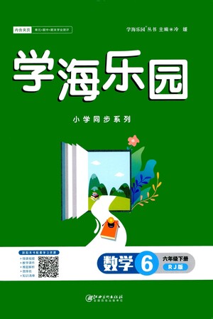 江西美術(shù)出版社2021學海樂園數(shù)學六年級下冊RJ人教版答案