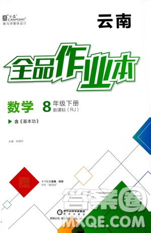 陽(yáng)光出版社2021全品作業(yè)本八年級(jí)數(shù)學(xué)下冊(cè)新課標(biāo)人教版云南專用答案