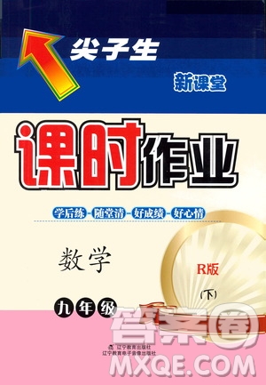 遼寧教育出版社2021尖子生新課堂課時作業(yè)九年級數(shù)學(xué)下冊人教版答案